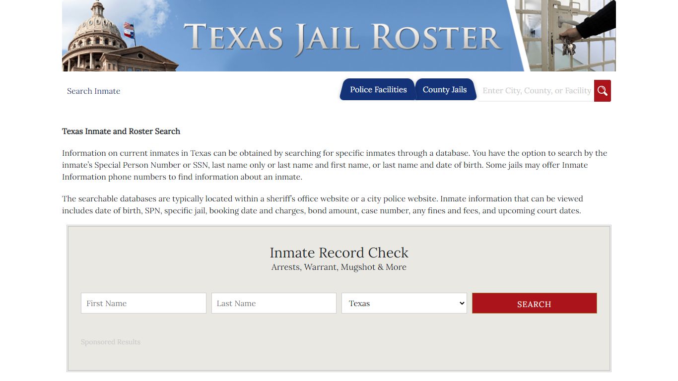 Nueces County Jail Inmates | Jail Roster Search